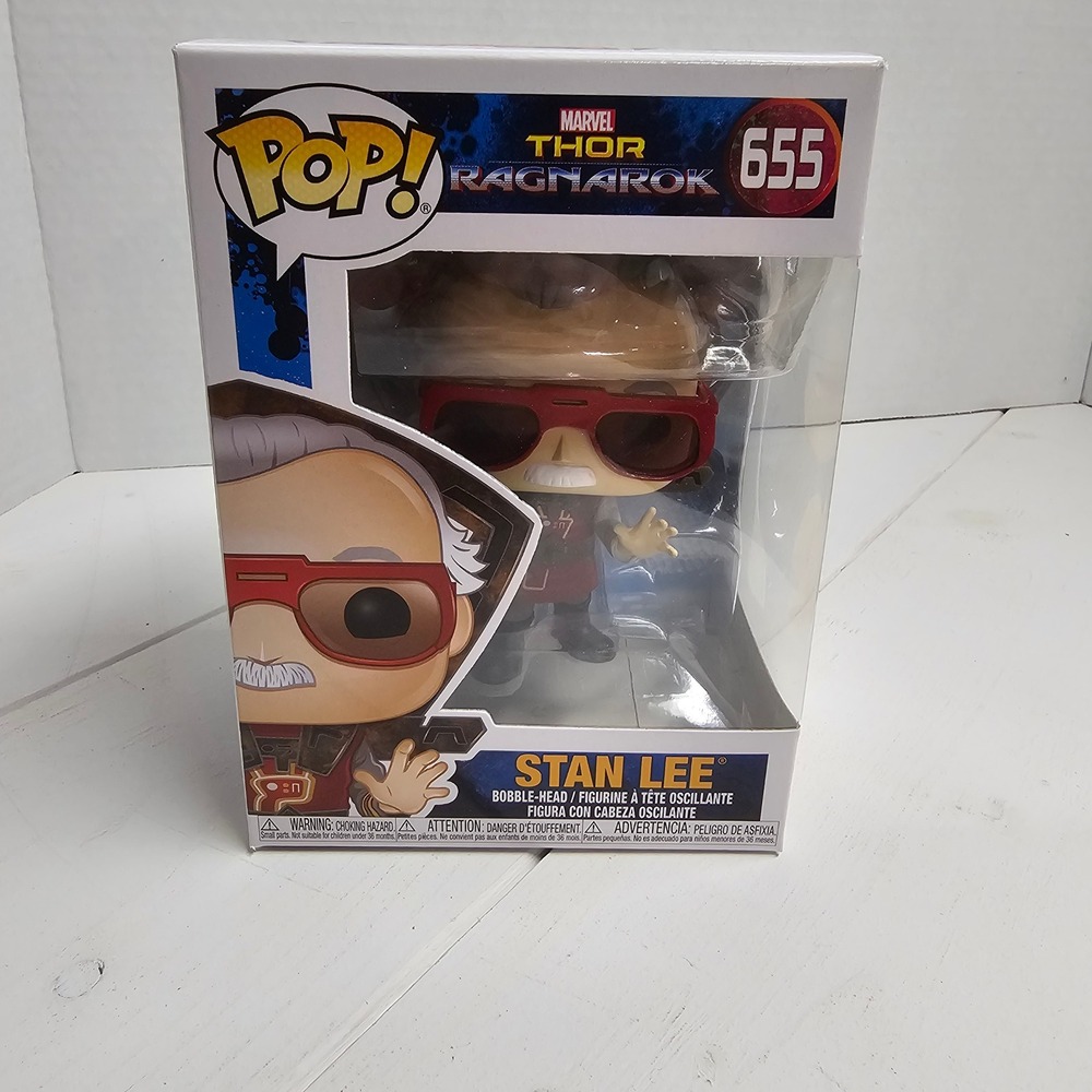 Funko Pop Marvel Thor Ragnarok Stan Lee 655 Vinyl‎ Bobble-Head Figure MCU
